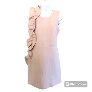 FREE GENERATION Los Angeles Ruffle Frill Sheath Mini Dress Size M